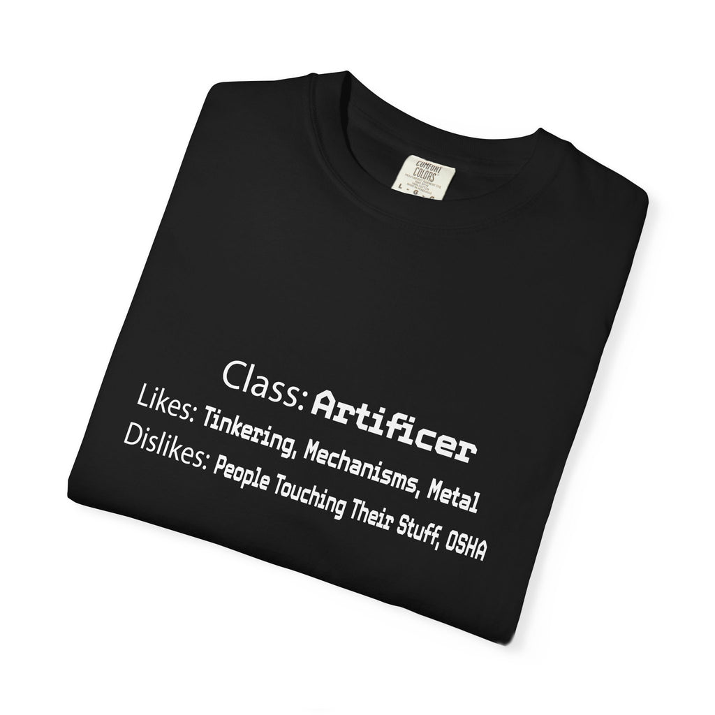 Artificer Likes and Dislikes Shirt