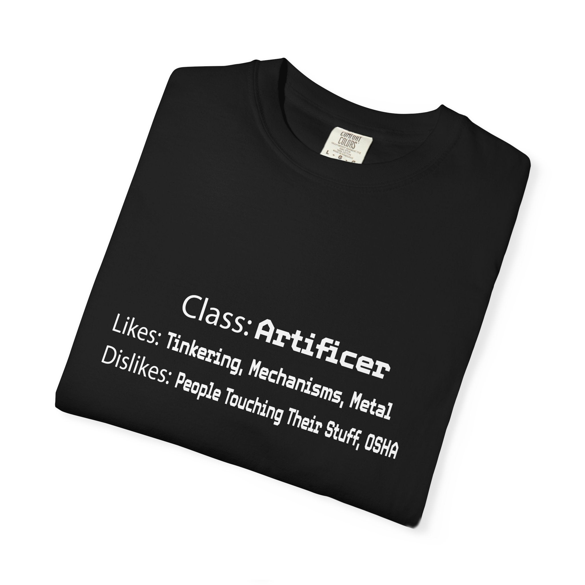 Artificer Likes and Dislikes Shirt
