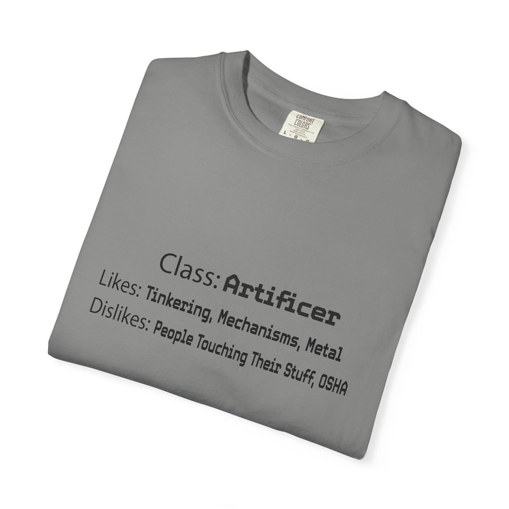 Artificer Likes and Dislikes Shirt