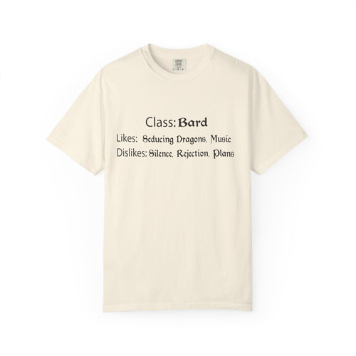 Bard Class Likes and Dislikes Shirt