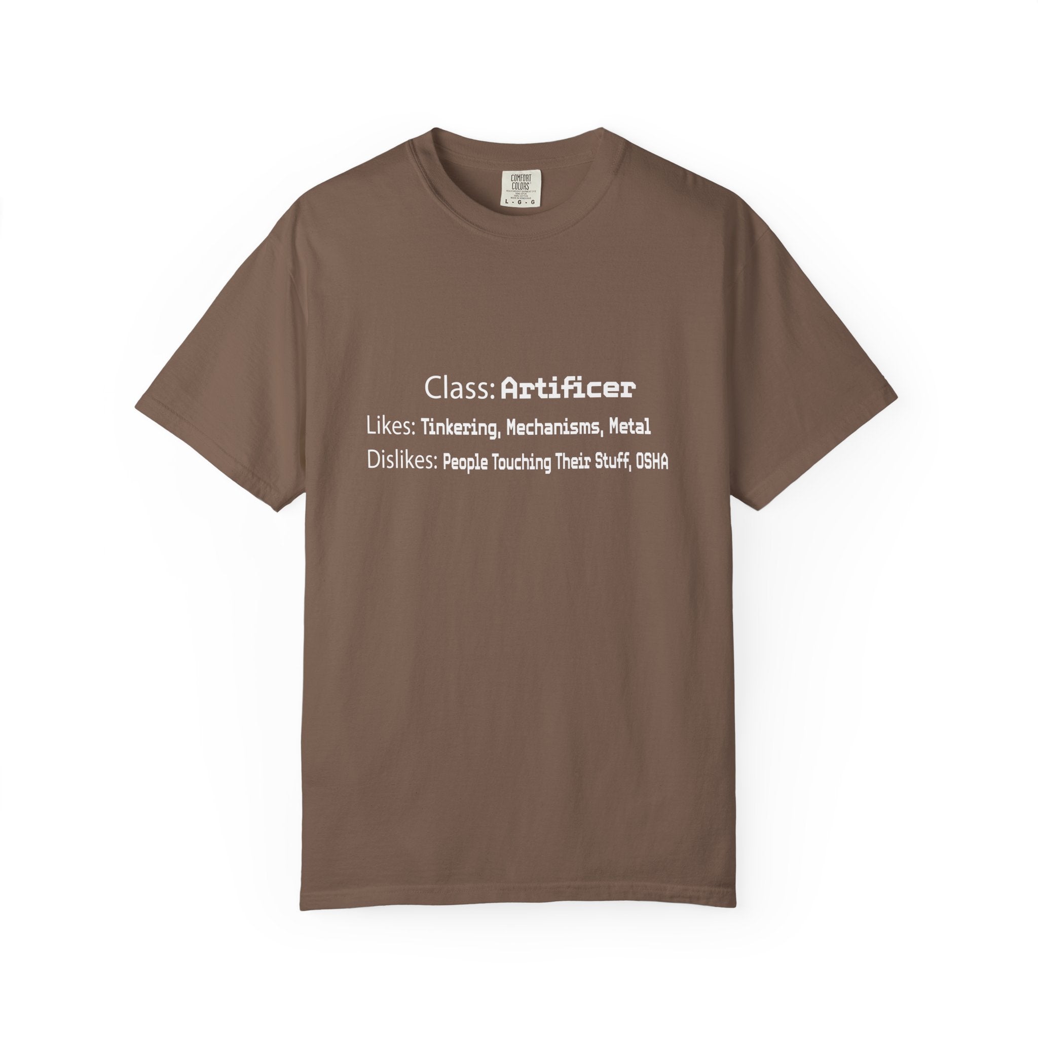 Artificer Likes and Dislikes Shirt