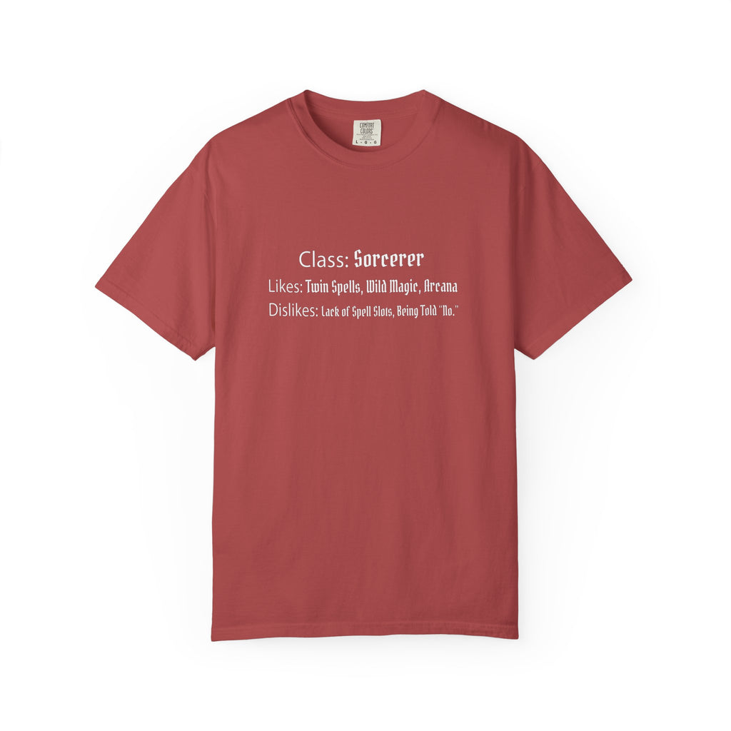 Sorcerer Likes and Dislikes Tee