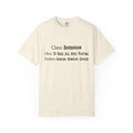 Barbarian Class Likes and Dislikes Shirt