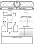 Print-Friendly Equipment and Inventory Page